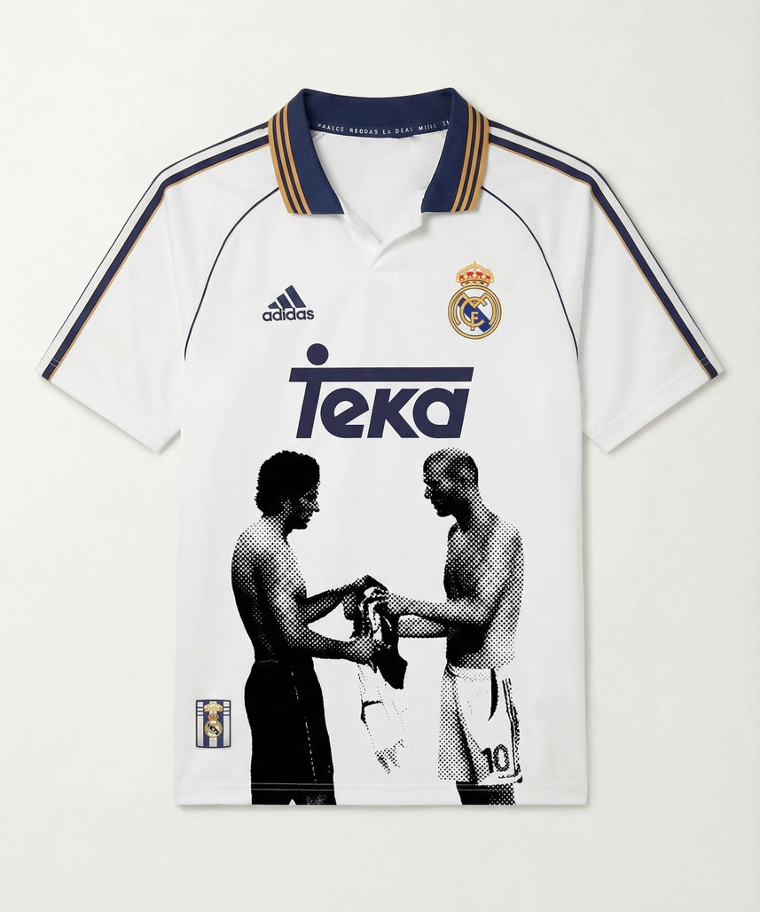 Figo & Zidane X Real Madrid White